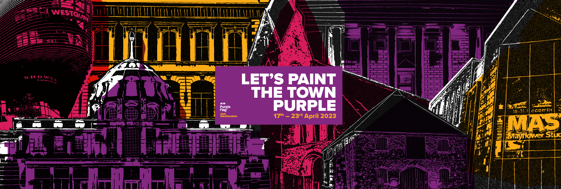 Southampton BID will “paint the town purple” to celebrate city’s safety