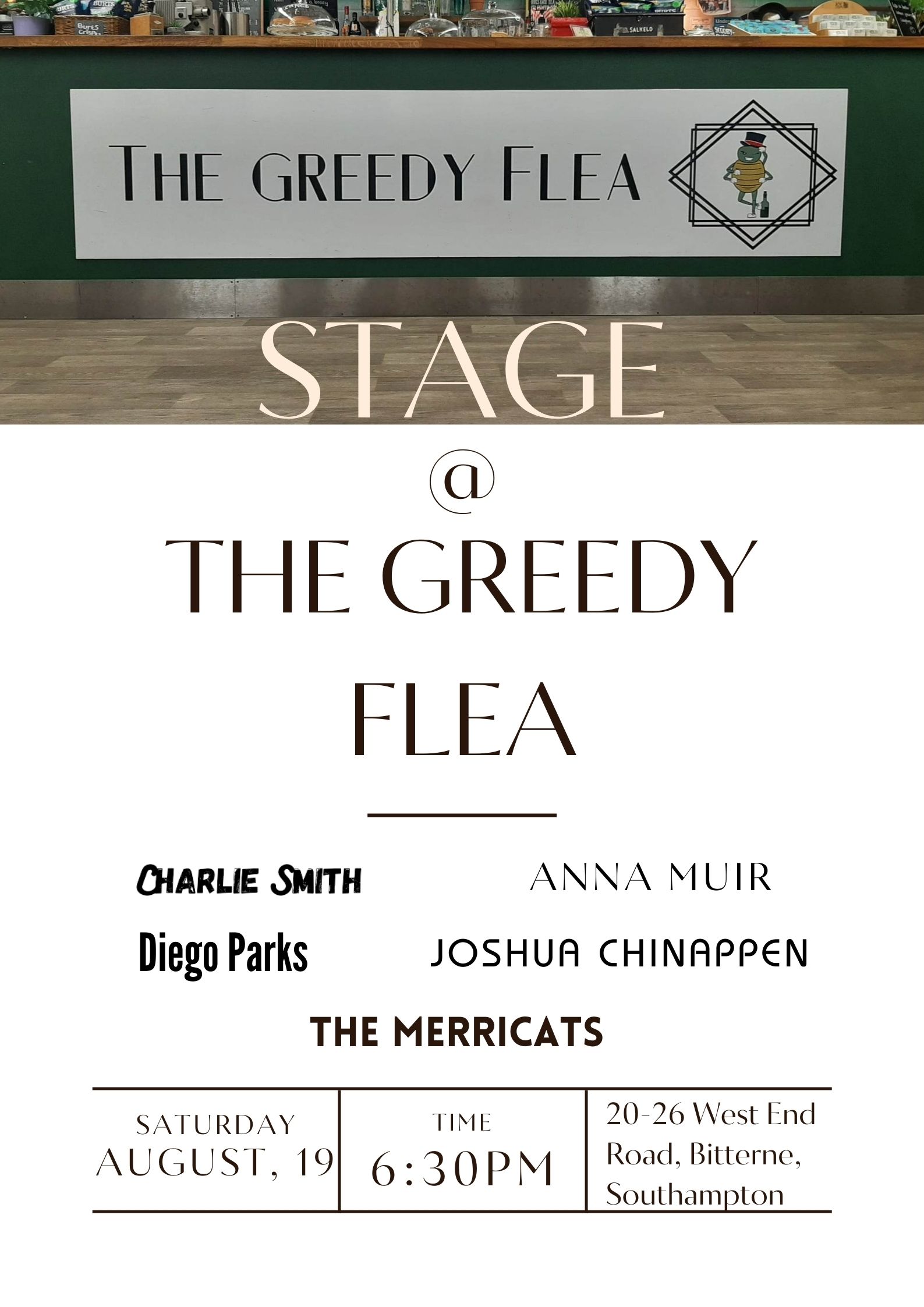 Greedy Flea Poster august-1cfa5289