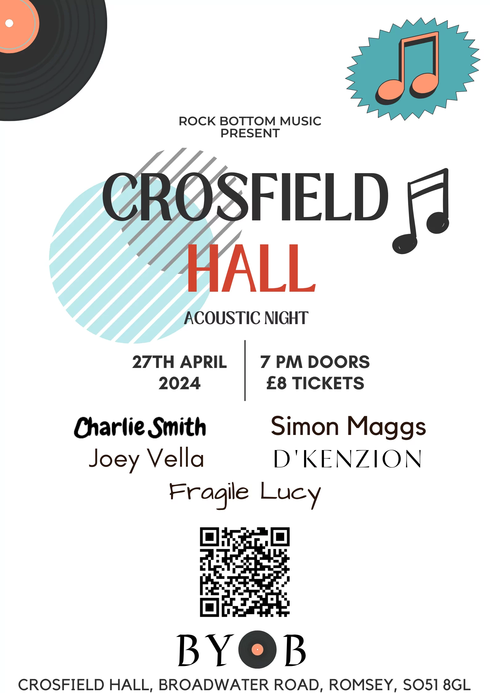 Acoustic Night – Crosfield Hall
