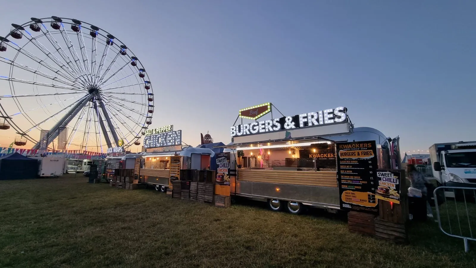 artistic shot of mobile catering trailer-d64a3802